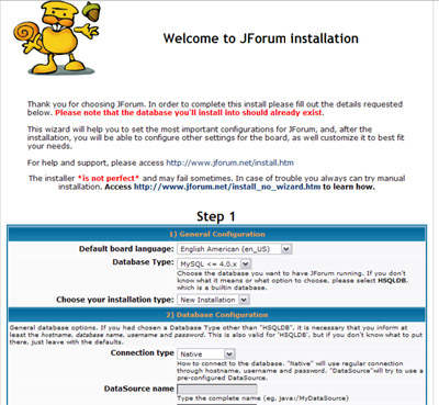 Image 1 - Welcome page